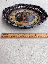 Load image into Gallery viewer, Fluid Art Painted Base Pine Needle Basket