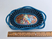Load image into Gallery viewer, Oval Copper Bottom Pine Needle Basket