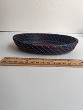 Load image into Gallery viewer, Pine Needle Basket with Orange Agate Bottom