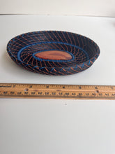 Load image into Gallery viewer, Pine Needle Basket with Orange Agate Bottom