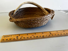 Load image into Gallery viewer, Deer Antler Pine Needle Basket