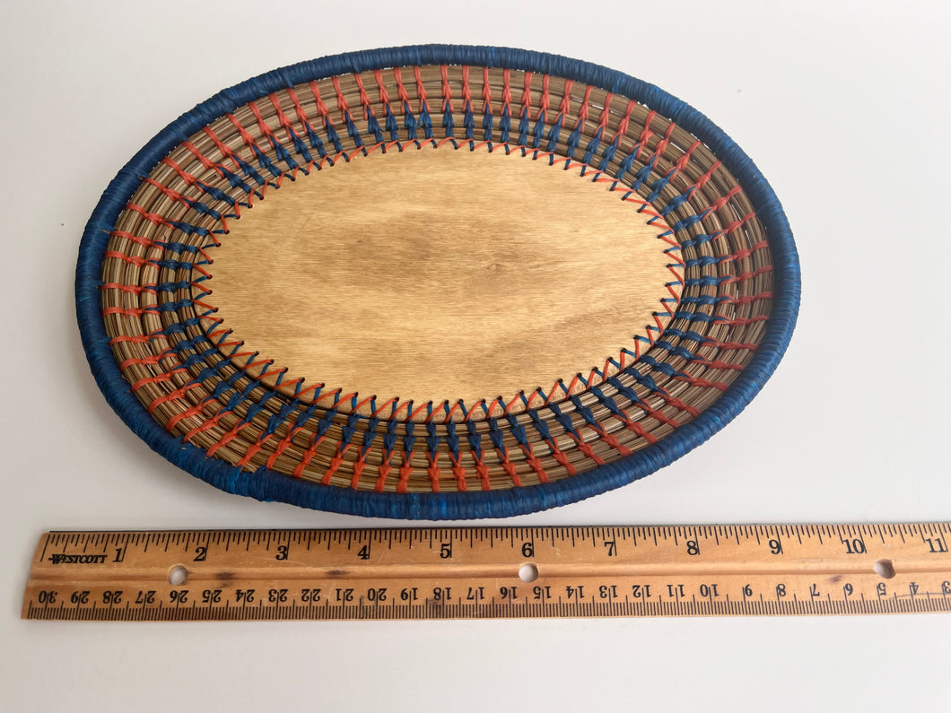 Oval Pine Needle Basket