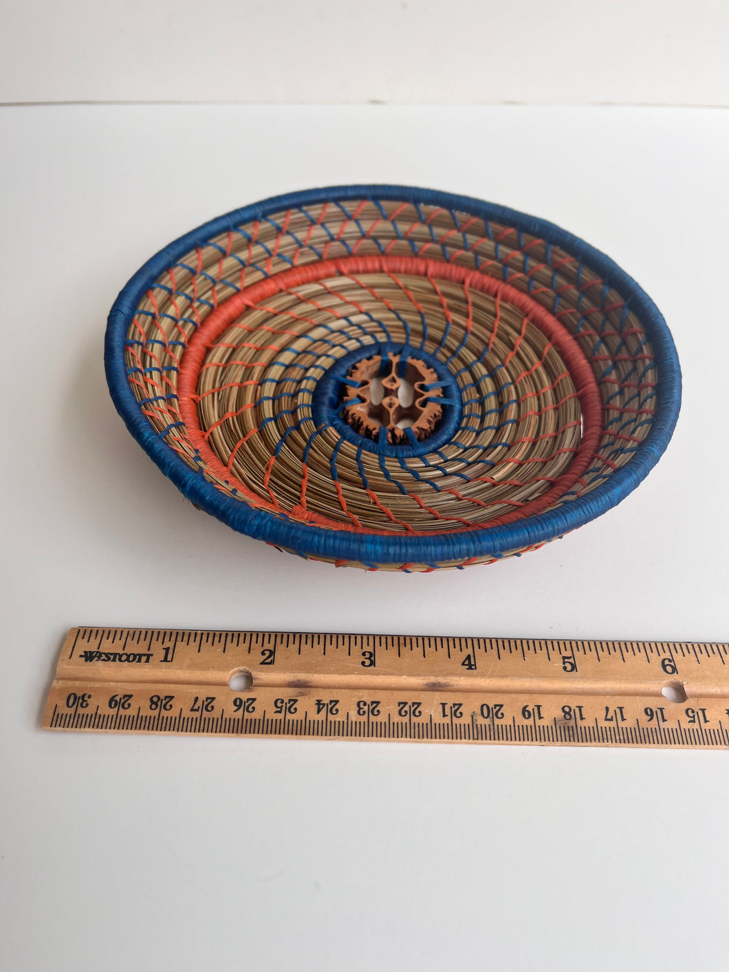 Round Pine Needle Basket