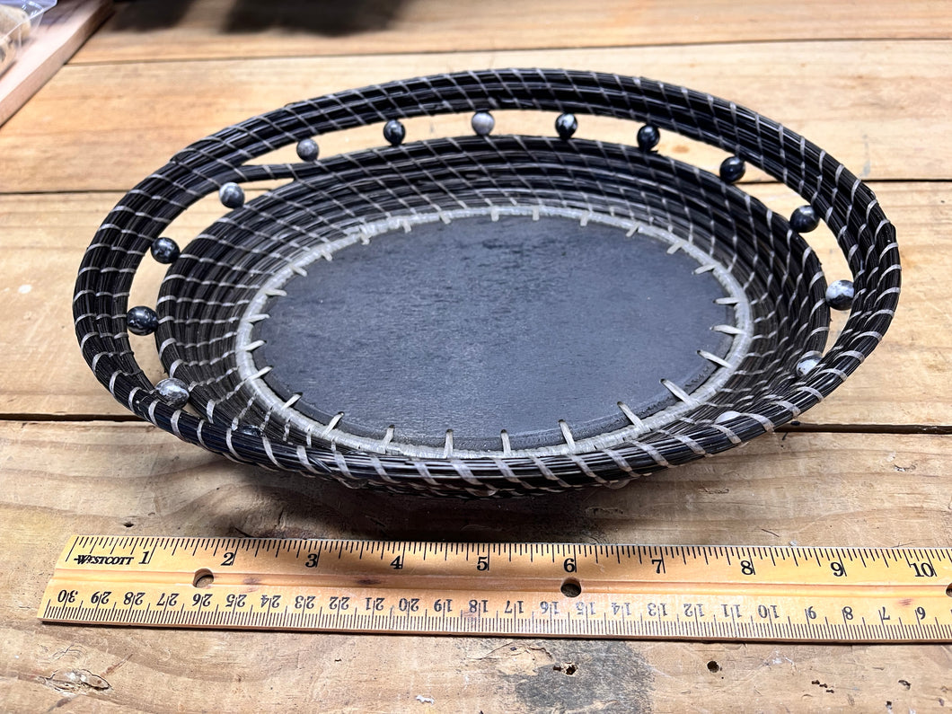 Large Oval Pine Needle Basket