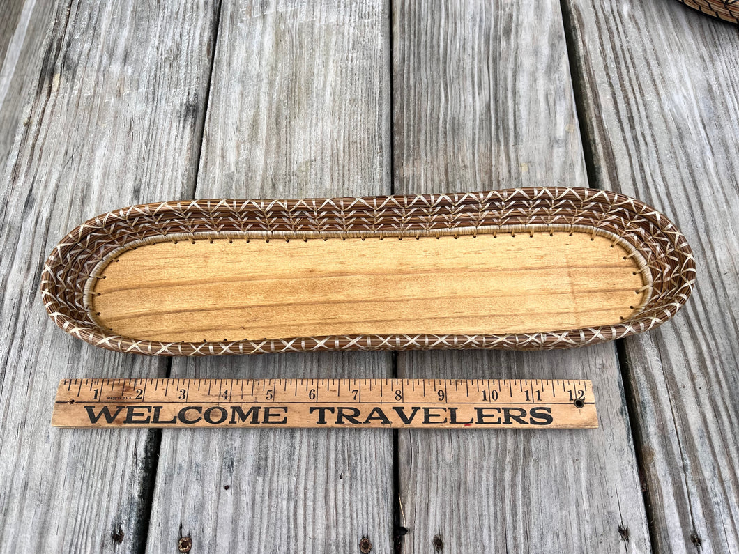 Cracker Pine Needle Basket